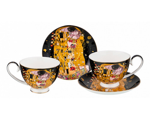 Набор из 2 чайных пар Поцелуй (Г.Климт) 104-502