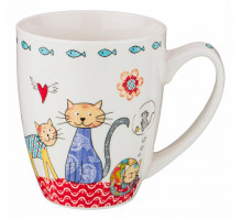 Кружка (400 мл) Котики 260-535