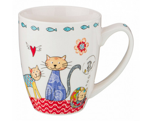 Кружка (400 мл) Котики 260-535