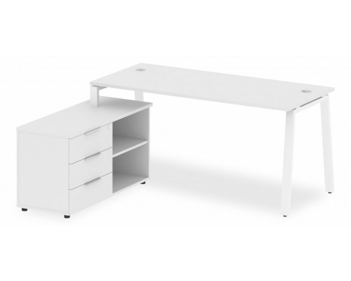 Стол письменный Metal System БА.РС-СТС-2.4 (L)