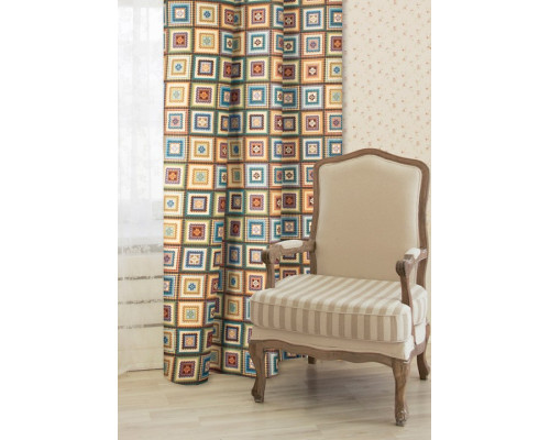 Портьера (100x270 см) 2 шт. Labyrinthe