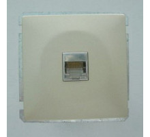 Розетка двойная Ethernet RJ-45 без рамки Imex 1611L 1611L-S340