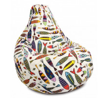 Кресло-мешок Рыбки Жаккард L