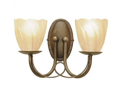 Бра Elstead Lighting Minster MN2 BLK/GOLD