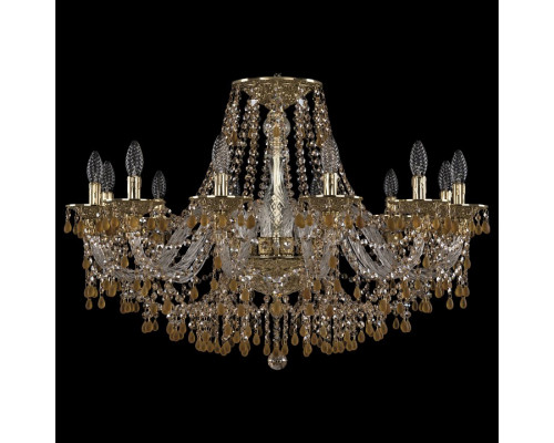 Подвесная люстра Bohemia Ivele Crystal 1610 16110/12/300 G V1003 R721