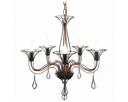 Подвесная люстра Arte Lamp Artefact A3225LM-5BK