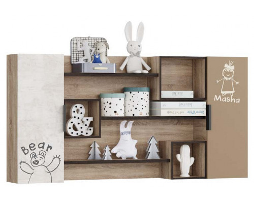 Полка комбинированная Маша и медведь Loft