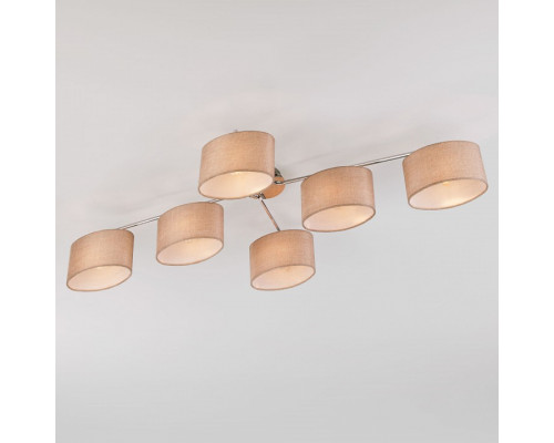 Потолочная люстра Eurosvet Elipse 60083/6 хром