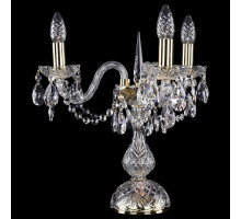 Настольная лампа декоративная Bohemia Ivele Crystal 5706 1406L/3/141-39/G