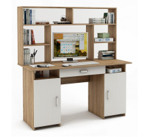 Стол компьютерный Лайт-6Я СН