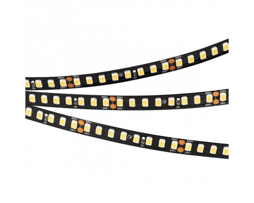 Лента светодиодная Arlight RT-5000-2835-160-24V Warm3000 (Black 8mm, 12W, IP20) 029426