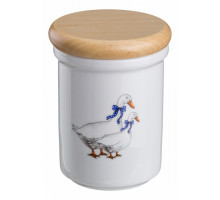 Банка для пищевых продуктов (9x12 см) Гуси 606-519