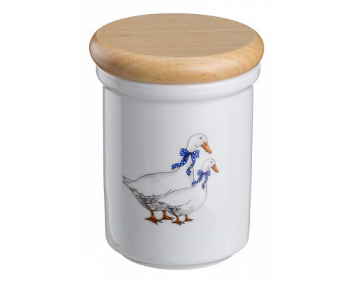 Банка для пищевых продуктов (9x12 см) Гуси 606-519