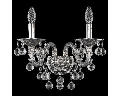 Бра Bohemia Ivele Crystal 1610 16109B/2/165/XL Ni