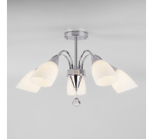 Люстра на штанге Eurosvet Ellene 30149/5 хром