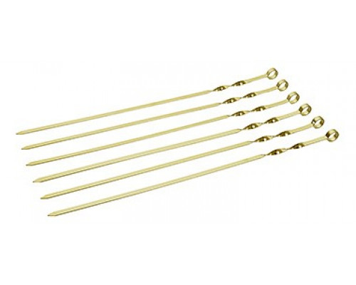 Набор из 6 шампуров (60 см) Boyscout Gold 61919