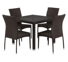 Набор уличный T257A/Y380A-W53 Brown 4Pcs