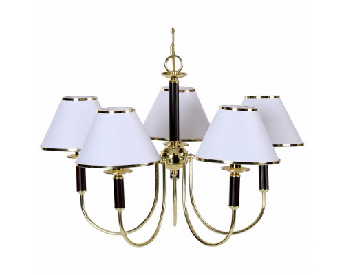 Подвесная люстра Arte Lamp Catrin A3545LM-5GO