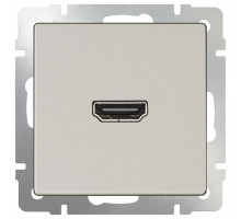 Розетка HDMI без рамки Werkel Слоновая кость WL03-60-11