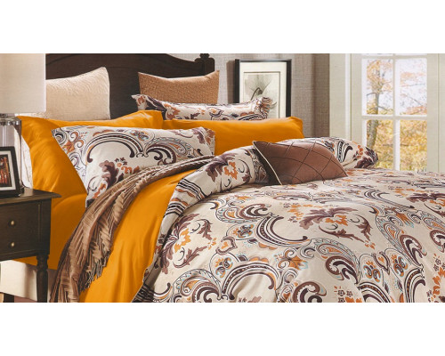 Постельное белье евростандарт Urbain de fleurs Morell