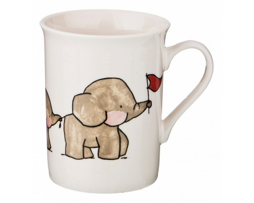 Кружка (300 мл) Слоники 413-128