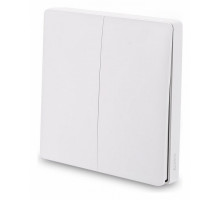 Выключатель двухклавишный с функцией Wi-Fi Wireless Remote Switch WXKG02LM