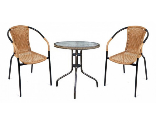 Набор уличный TLH-037С-TLH060RR-D60 Light Beige