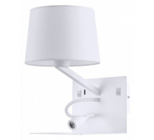 Бра с подсветкой Arte Lamp 1056 A1056AP-2WH