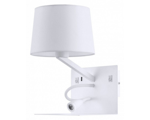 Бра с подсветкой Arte Lamp 1056 A1056AP-2WH