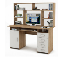 Стол компьютерный Лайт-7К СН