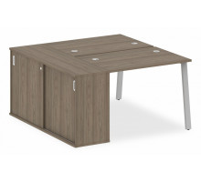 Стол письменный Metal System БА.РС-СШК-1.1