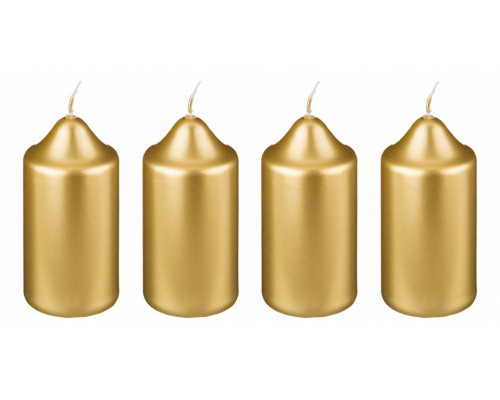 Набор из 4 свечей декоративных Новый год 348-445