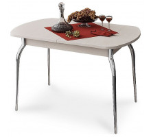 Стол обеденный Милан хром/дуб белфорт