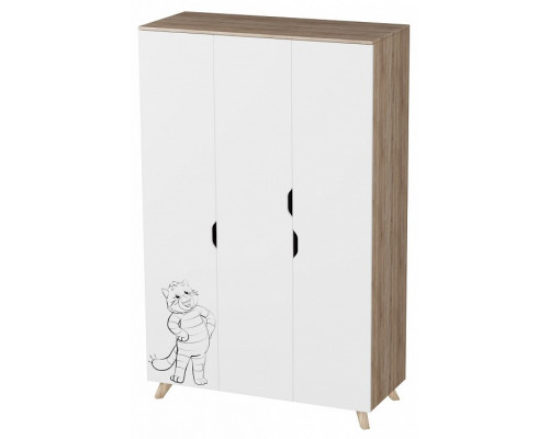 Шкаф платяной Простоквашино Скандинавик