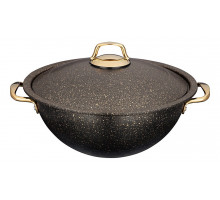 Казан (6.5 л) Agness Премиум Черное золото 936-729