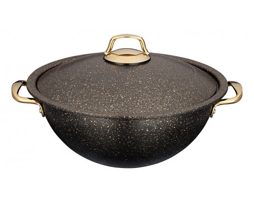 Казан (6.5 л) Agness Премиум Черное золото 936-729