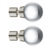 Набор из 2 наконечников для карнизов Шар классический