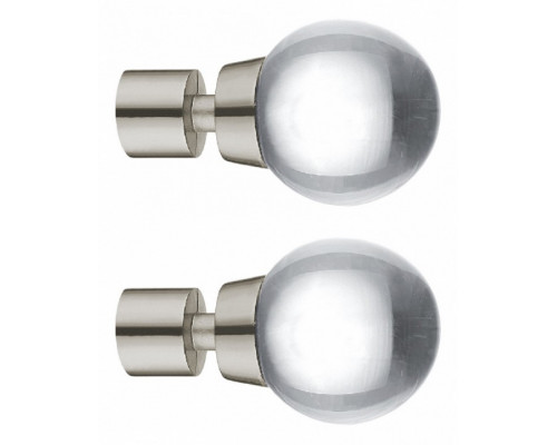 Набор из 2 наконечников для карнизов Шар классический