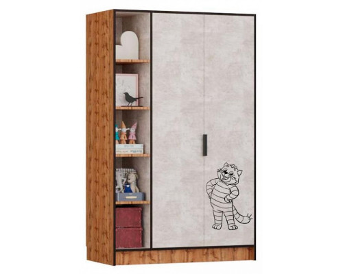 Шкаф комбинированный Простоквашино Лофт