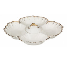 Чаша декоративная (33х28х7 см) Зефир 590-210