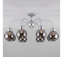 Люстра на штанге Eurosvet Fabia 30148/8 серебро