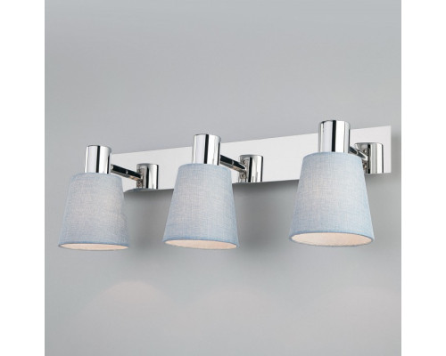 Спот Eurosvet Culver 20080/3 хром/голубой