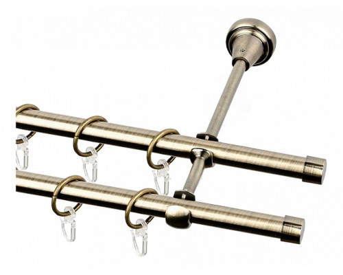 Карниз (300 см) Комплектный Золото антик