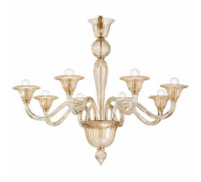 Подвесная люстра Ideal Lux Brigitta BRIGITTA SP8 AMBRA