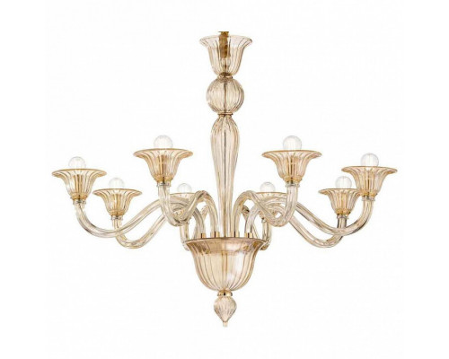 Подвесная люстра Ideal Lux Brigitta BRIGITTA SP8 AMBRA