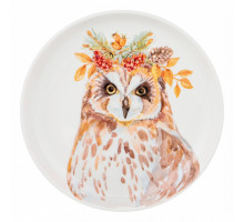 Тарелка плоская (19 см) Лесная сказка 409-153