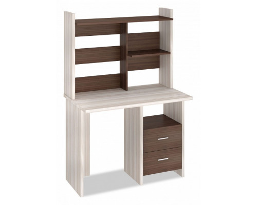 Стол компьютерный Домино Лайт СКЛ-Прям100+НКЛ-100