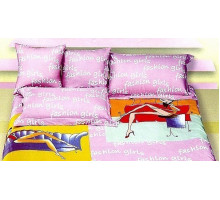 Постельное белье евростандарт Девчонка