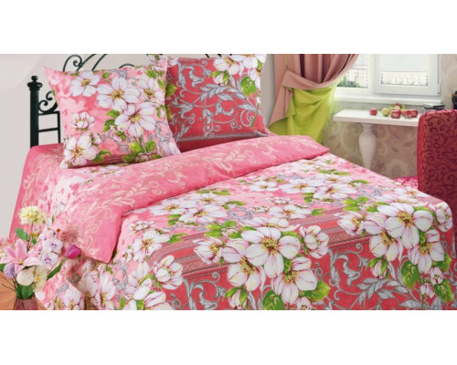 Постельное белье полутораспальное Apple blossoms