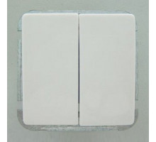 Выключатель двухклавишный без рамки Imex 1122L 1122L-S110